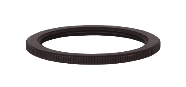 S. Lilley & Son ES1Z schroefring voor de messing kwaliteits lamphouders E27 48mm brons