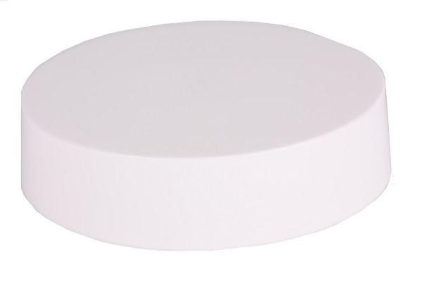 Zipdesign Plafondkap middel kunststof 120x30mm wit geschikt voor 1 t/m 7 snoeren