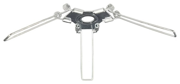 Veer met gat 10,5mm 3 voudig 140mm verzinkt