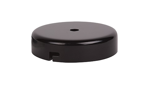 Firstlight plafondkap metaal 100x25mm zwart
