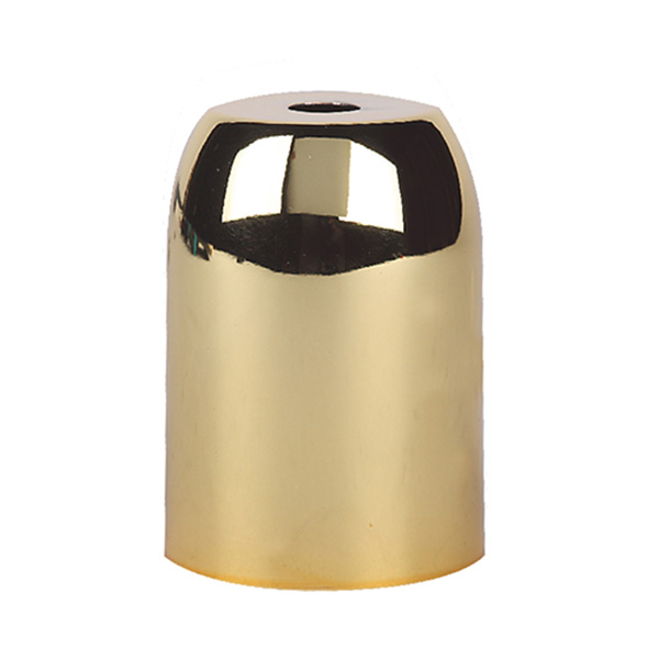 Firstlight kap staal voor E27 lamphouder 45x63mm messing