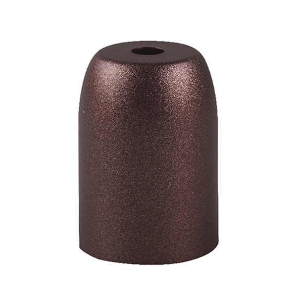 Firstlight kap staal voor E27 lamphouder 45x63mm roest rood