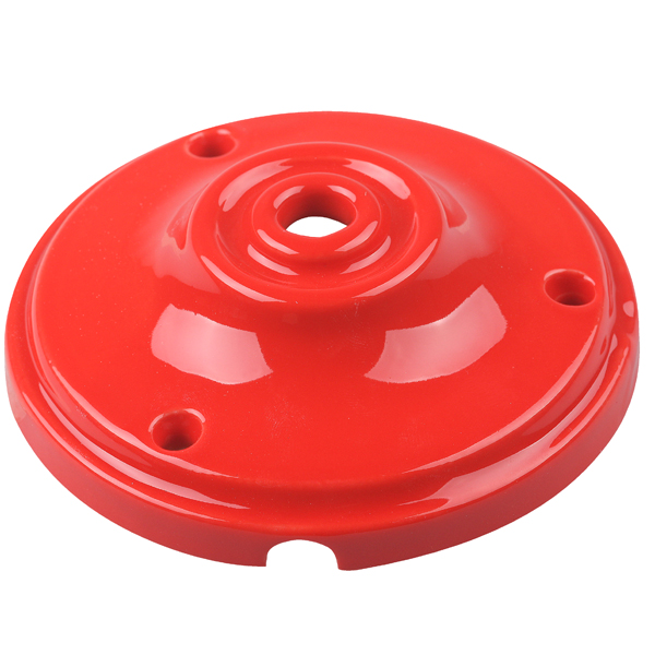 Firstlight plafondkap porselein 104mm gat 10,5mm rood