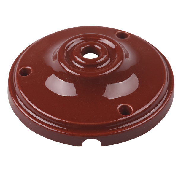 Firstlight plafondkap porselein 104mm gat 10,5mm bruin