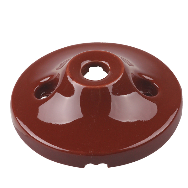 Firstlight plafondkap porselein 73mm gat 10,5mm bruin