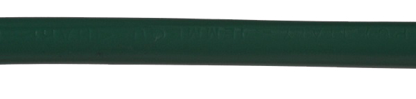 VMvS H03VV-F 2x0,75mm2 rond groen per rol 100m