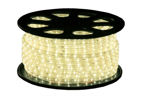 Tronix LED Glamour lichtslang 230V warmwhite rol 51m 3,2W per meter met stekker IP44