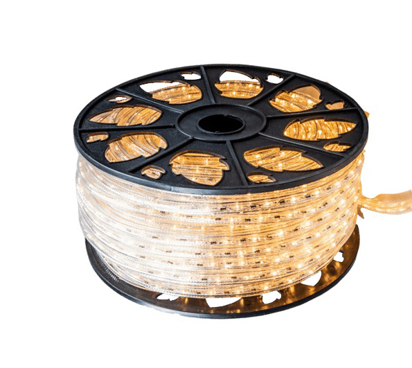 Tronix 055-110 LED Horizon lichtslang 230V 2400K extra warm wit  rol 50m 3,2W per meter met stekker IP65