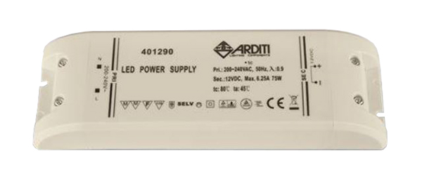 Arditi 401290 LED voeding 12V DC 75W