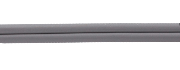 Tweelingsnoer 03VH-H VTS 2x0,75mm2 per 100m zilvergrijs