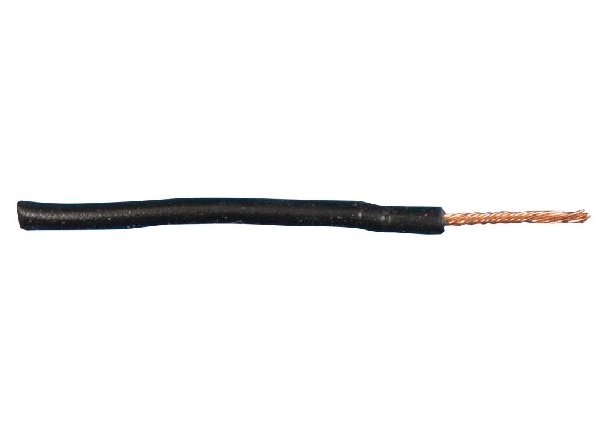 VD-S soepel montagesnoer H07V-K 2,5mm2 zwart /100m