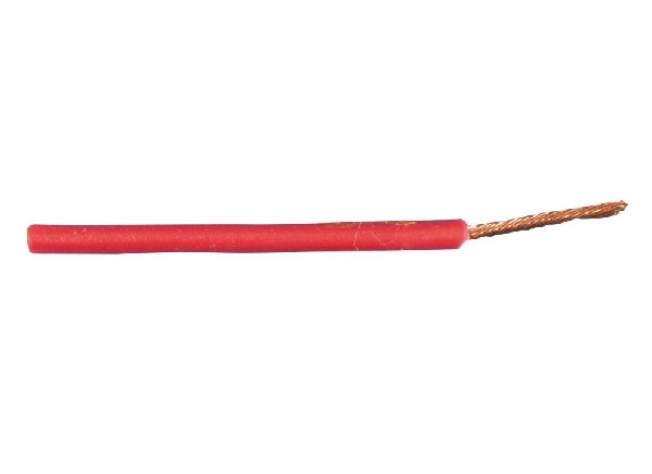 VD-S soepel montagesnoer H07V-K 2,5mm2 rood /100m