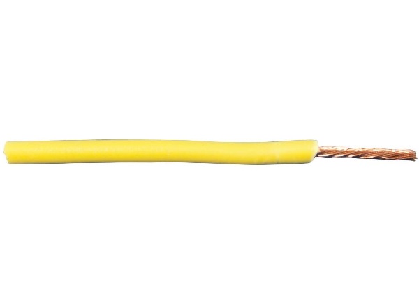 VD-S soepel montagesnoer H07V-K 2,5mm2 geel /100m
