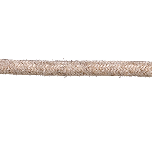 FL stofkabel 2x0,75mm2 per meter linnen