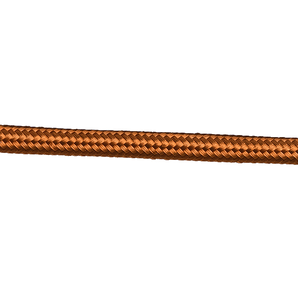 FL stofkabel 2x0,75mm2 per meter whiskey