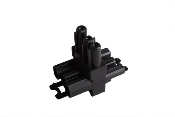 Wieland GST18-3 T-splitter 1 in 2 uit met vergrendeling