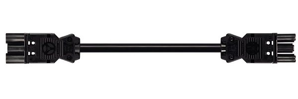 Wieland GST18-3 koppelsnoer 4,0m 3x1,5mm2 Cca zwart