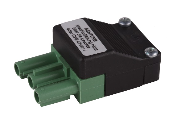 Wieland ST18 stekker groen male voor LTS armaturen