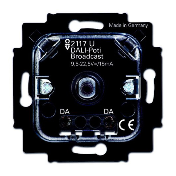Busch&Jaeger Dali regelaar (potmeter) 2117 U voor 9,5-22,5V voedingg