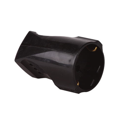 Firstlight contrastekker met randaarde zwart