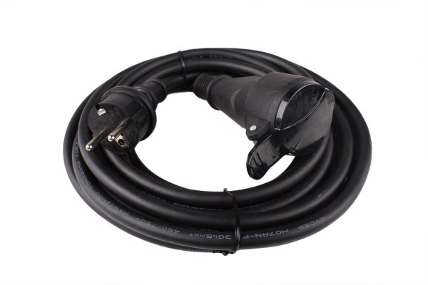 VB Extend verlengsnoer 5m 3x1,5mm2 neopreen H07RN-F zwart