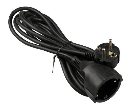 VB Extend verlengsnoer 3m 3x1,5mm2 zwart