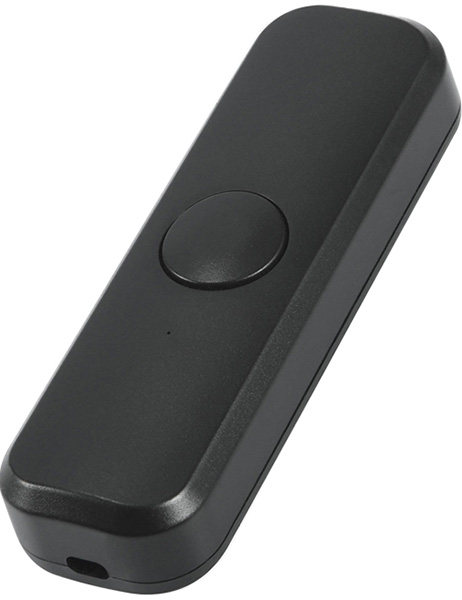 SPL snoerdimmer 0-75W voor dimbare LED's, 10-150W gloeilampen, 230V halogeenlampen en 12V halogeenlampen met elektronische trafo mat zwart