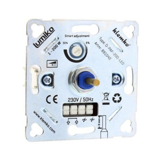 Klemko Lumiko wissel dimmer D PAF200 1-200W