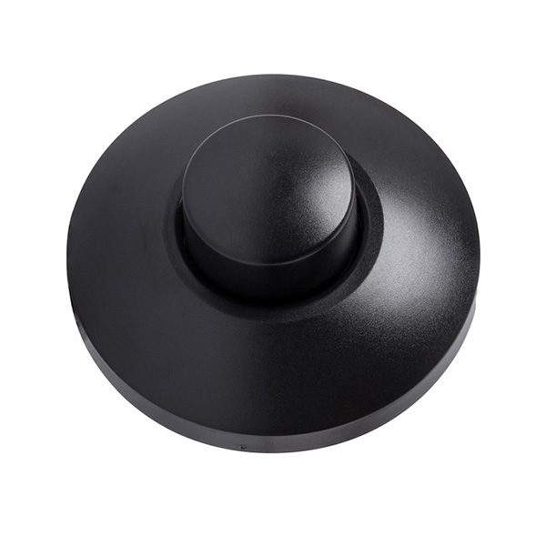 EcoDim.09 (B) vloerdimmer 0-50W voor dimbare LED's, gloeilampen, 230V halogeenlampen en 12V halogeenlampen met elektronische trafo zwart