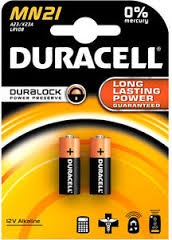 Duracell MS21/MN21 batterij 23A 12V blister van 2 stuks