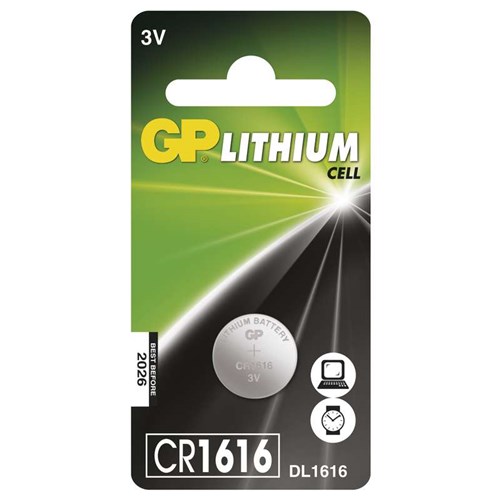 GP batterij CR1616 lithium 3V
