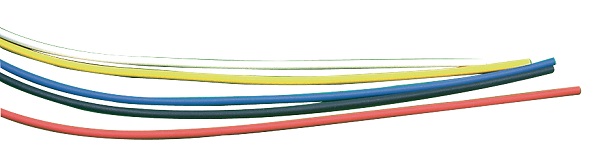 Krimpkous assortiment 6 kleuren 1,6-0,8mm 0,5m
