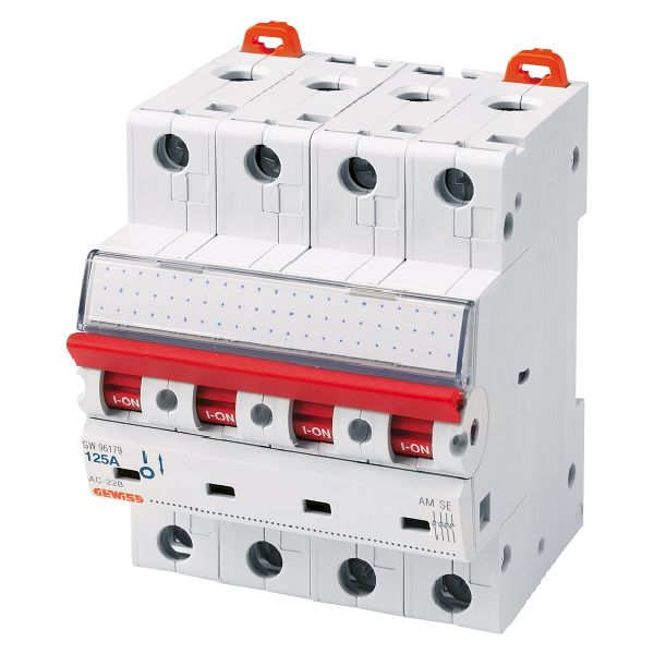 Gewiss GW96135 hoofdschakelaar 4p 40A 4 modules
